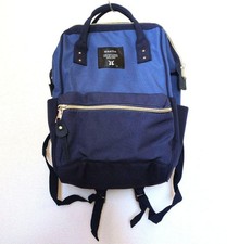 Anello Navy Backpack Student