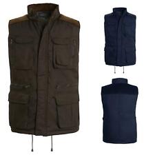 Mens Gilet Safari Multi Pocket