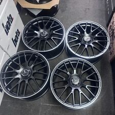 Ex Display 19" Mercedes AMG C63S Style Matt Black Alloys 8,5J ET45 Aclass CLA +