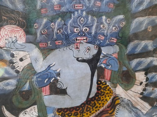 19th century tibetan - tibetan, thangka