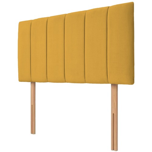 Plush velvet padded headboard - plush,