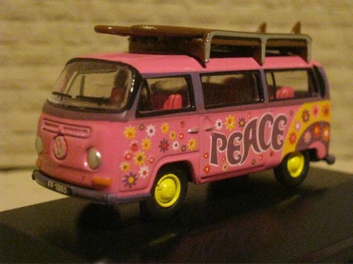 Hippie van camper - vw,