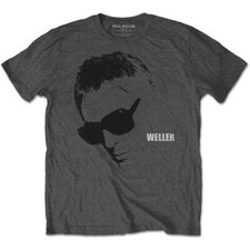 Paul Weller T-Shirt Glasses Modfather The Jam Band Official New Grey