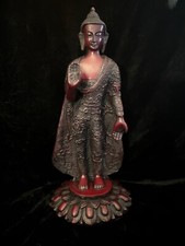 STANDING BUDDHA RESIN STATUE