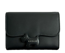 Radley Crest Navy Blue Leather