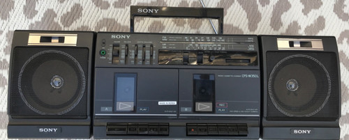 Sony cfs w350l boombox - sony,