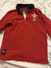 WRU Age 6 wales rugby Top Worn