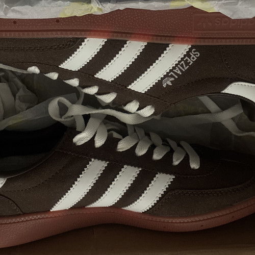 Adidas spezial brown white - adidas,