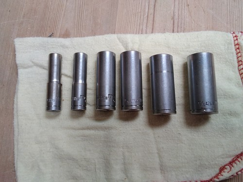 Vintage metrinch deep sockets - deep,