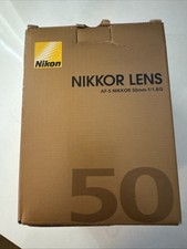 Nikon Nikkor AF-S 50mm F/1.8 G