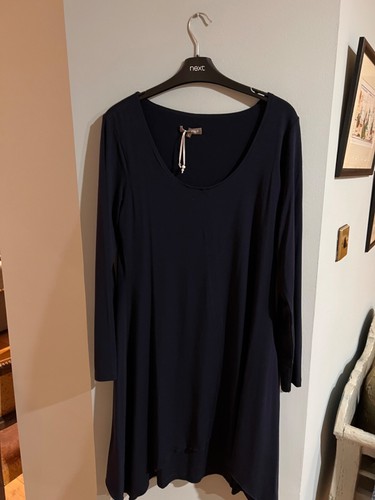 Karen cole navy swing dress - karen,