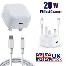 20W Fast USB-C Charger Plug Or