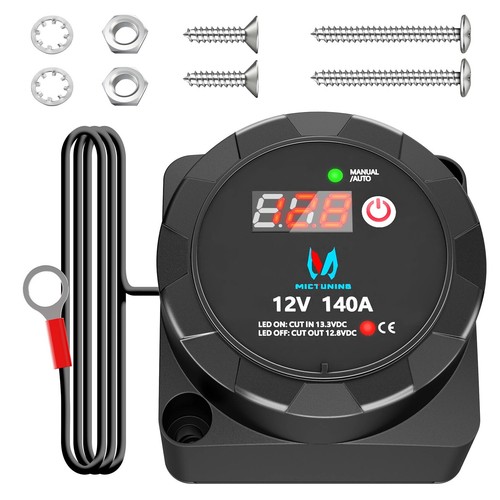Smart dual battery isolator - smart,