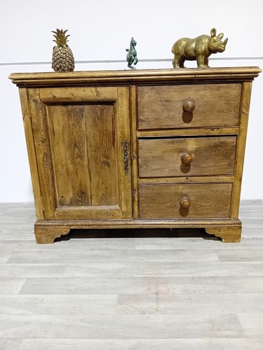 Vintage pine cupboard - vintage,