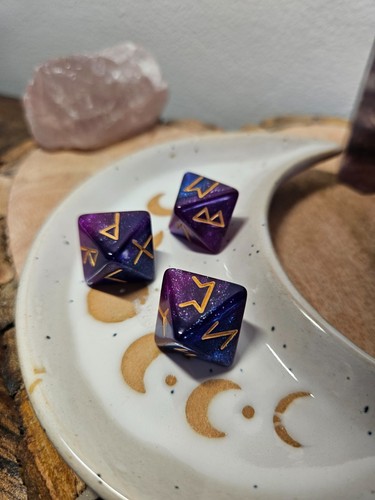 Rune divination dice - rune, elder