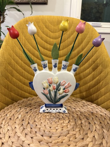 Delftware royal twickel heart - delftware,
