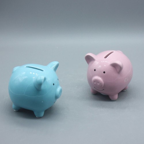 Ceramic piggy bank pig - piggy,