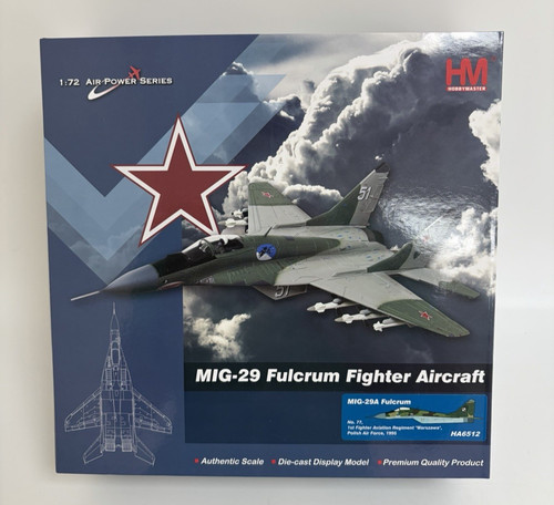 Hobby master mig 29 - master, 1:72