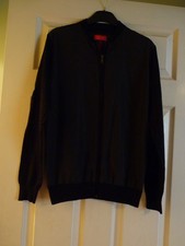Zara Man Black Bomber Jacket