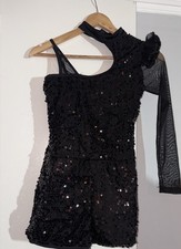 1st Position Black Sequin