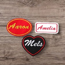 Vintage Iron On Patch Custom