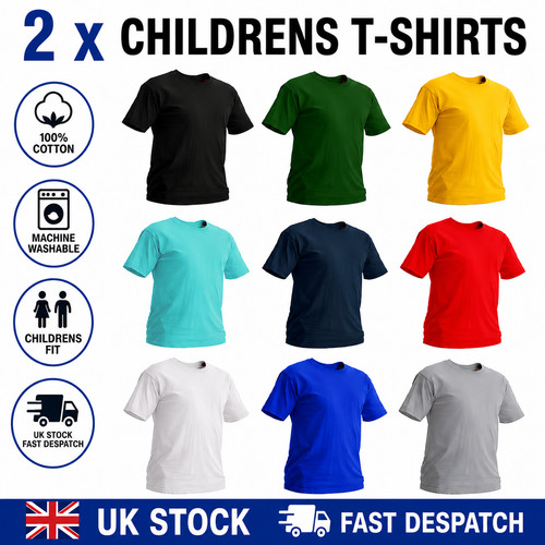Kids premium plain t - 2, x