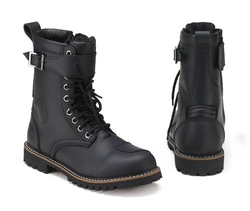 Men leather biker - men's,