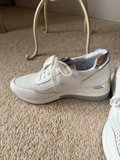 Moda In Pelle White Trainers