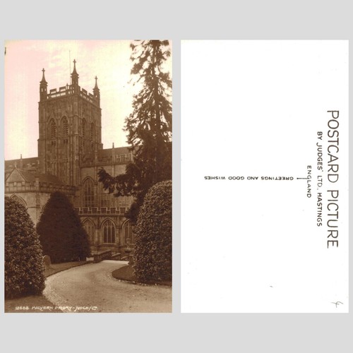 Vintage postcard malvern - -,