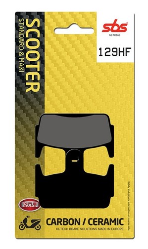 Sbs 129hf rear brake - sbs, pads