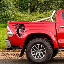 2Pcs Side Body Sticker Vinyl
