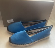 BATA VINTAGE BLUE CANVAS SNEAKER SHOES UK 3 EU 36