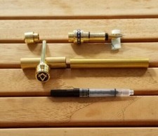 MASONIC FOUNTAIN PEN 12 KARAT