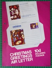 1970 Christmas Air Letter Post