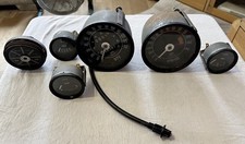Triumph Stag Set Of Smiths Mk 1 Dashboard Gauges Minus Time Clock