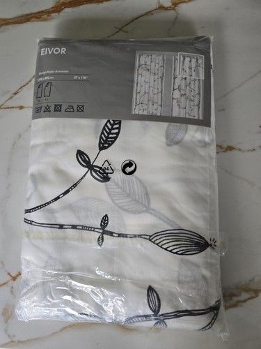 Ikea eivor bird print curtains - eivor,