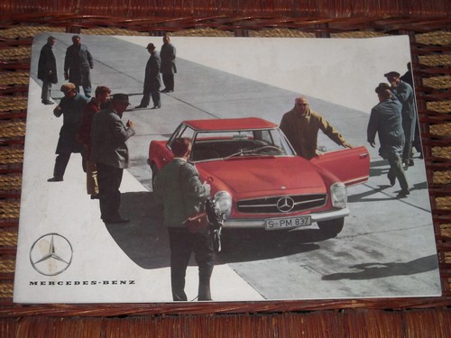 Vintage mercedes benz - vintage, brochure