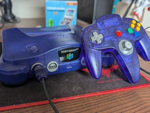 Nintendo n64 console - n64, +