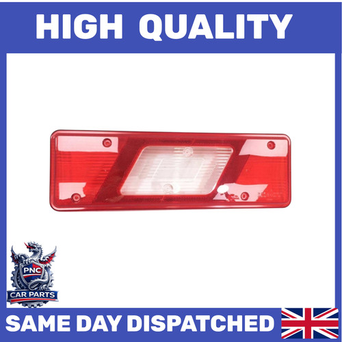 Rear light lamp lens - light, left