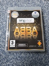 SingStar ABBA  Sony PlayStation 3 PS3 Game + Manual 