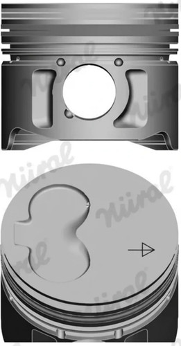 Engine piston 990111 - piston, 87-990111-40