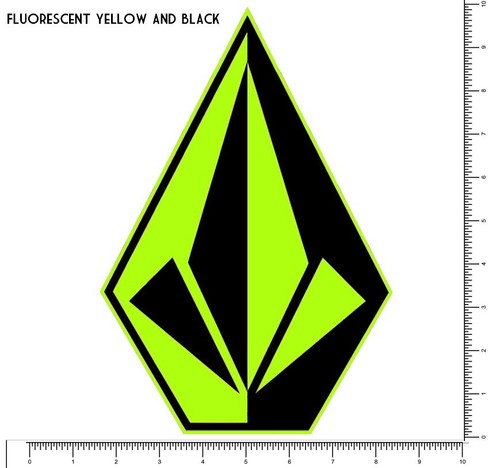Volcom stone sticker xxl - sticker, 10"