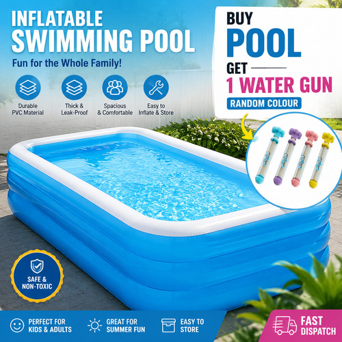 Large family swimming pool - large,
