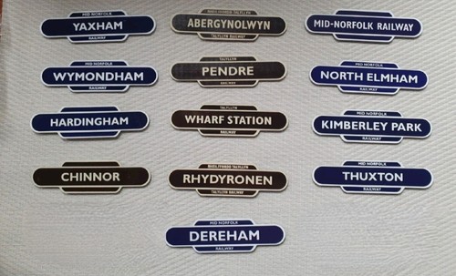 Railway totems magnetic - railway,