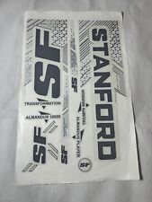 Cricket bat sticker 3d Embossed (SF Transformation Grey )