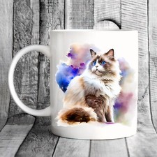 Ragdoll Cat Mug  - Ideal Gift Present Birthday Christmas