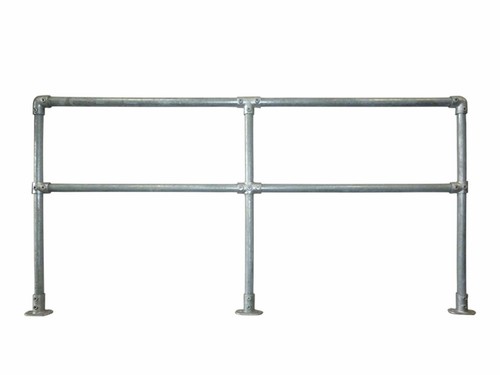 Galvanised steel key clamp - galvanised,
