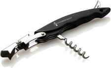 Corkscrew and bottle - and,