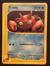 2002 Pokemon e-Series Expedition Base Set 115/165 Krabby