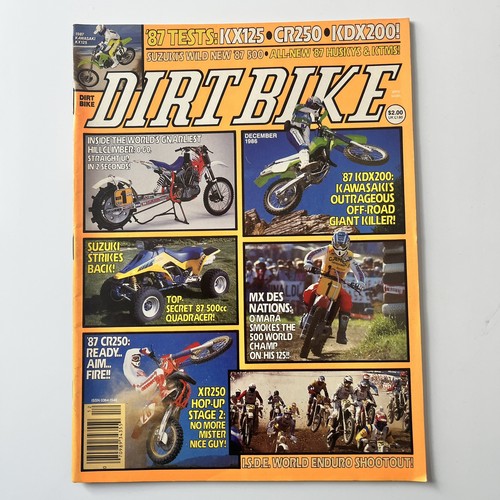 Dirt bike magazine december - bike,